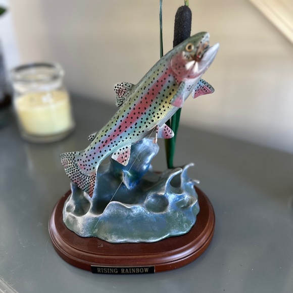 Franz Dutzler Rising Rainbow Trout Treasures